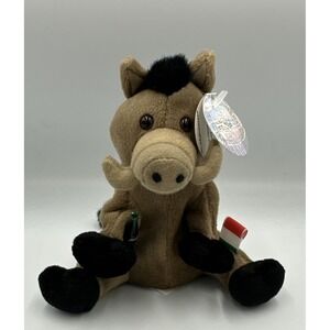 1999 Coca-Cola International ITALY - LORS The WILD BOAR Bean Bag Plush‎ 5.5"